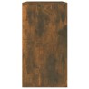 Armoire cosmétique Chêne fumé 80x40x75 cm Bois d'ingénierie 633685633685