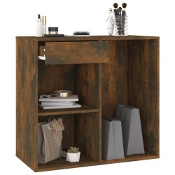 Armoire cosmétique Chêne fumé 80x40x75 cm Bois d'ingénierie 633685633685