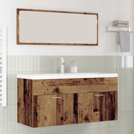 Armoire de salle de bain Bois ancien 100 x 38,5 x 46 cm 633687633687