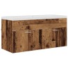 Armoire de salle de bain Bois ancien 100 x 38,5 x 46 cm 633687633687