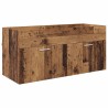 Armoire de salle de bain Bois ancien 100 x 38,5 x 46 cm 633687633687