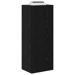 Meuble TV mural Chêne noir 40,5 x 30 x 102 cm Bois d'ingénierie 633693633693