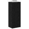 Meuble TV mural Chêne noir 40,5 x 30 x 102 cm Bois d'ingénierie 633693633693