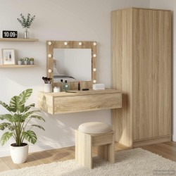 Table de Toilette Marron 83 x 40 x 70 cm Bois d'ingénierie 633699633699
