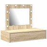 Table de Toilette Marron 83 x 40 x 70 cm Bois d'ingénierie 633699633699