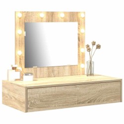 Table de Toilette Marron 83 x 40 x 70 cm Bois d'ingénierie 633699633699