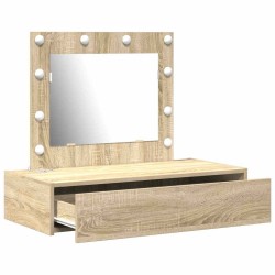 Table de Toilette Marron 83 x 40 x 70 cm Bois d'ingénierie 633699633699