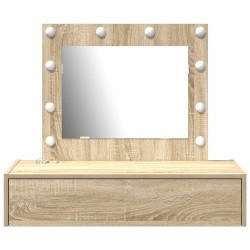 Table de Toilette Marron 83 x 40 x 70 cm Bois d'ingénierie 633699633699