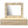 Table de Toilette Marron 83 x 40 x 70 cm Bois d'ingénierie 633699633699