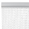 Moustiquaire de porte à chaîne 90x220 cm aluminium 633706633706
