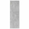Meuble TV Gris béton 30,5x30x90 cm Bois d’ingénierie 633709633709