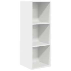 Meuble TV mural Blanc 37x37x107 cm Bois d’ingénierie 633710633710