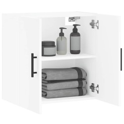 Armoire murale blanc 60x31x60 cm bois d'ingénierie 633713633713