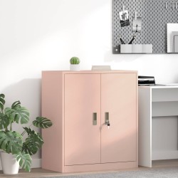 Armoire de rangement Rose 80 x 40 x 90 cm Acier 633721633721