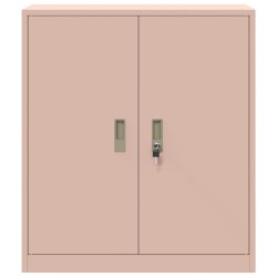 Armoire de rangement Rose 80 x 40 x 90 cm Acier 633721633721