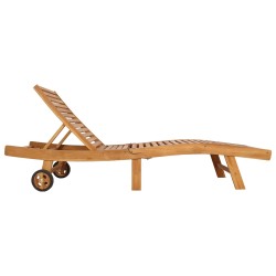 Transat Marron Bois de teck massif 633723633723