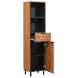 Armoire de salle de bain avec étagère Marron 38 x 33 x 160 cm 633726633726