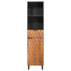 Armoire de salle de bain avec étagère Marron 38 x 33 x 160 cm 633726633726