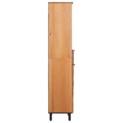 Armoire de salle de bain avec étagère Marron 38 x 33 x 160 cm 633726633726