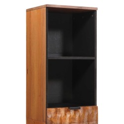 Armoire de salle de bain avec étagère Marron 38 x 33 x 160 cm 633726633726