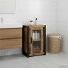 Armoire de salle de bain Marron Bois de mangue massif 633731633731