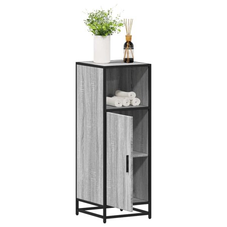Armoire de salle de bain sonoma gris 35x37,5x100 cm 633732633732