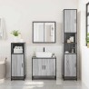 Armoire de salle de bain sonoma gris 35x37,5x100 cm 633732633732
