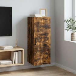 Armoire Murale Chêne fumé 33 x 34,5 x 90 cm Bois d'ingénierie 633740633740