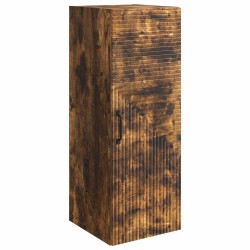 Armoire Murale Chêne fumé 33 x 34,5 x 90 cm Bois d'ingénierie 633740633740