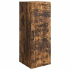 Armoire Murale Chêne fumé 33 x 34,5 x 90 cm Bois d'ingénierie 633740633740
