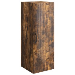 Armoire Murale Chêne fumé 33 x 34,5 x 90 cm Bois d'ingénierie 633741633741