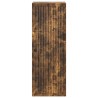 Armoire Murale Chêne fumé 33 x 34,5 x 90 cm Bois d'ingénierie 633742633742