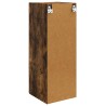 Armoire Murale Chêne fumé 33 x 34,5 x 90 cm Bois d'ingénierie 633742633742