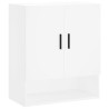 Armoire murale blanc 60x31x70 cm bois d'ingénierie 633745633745