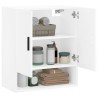 Armoire murale blanc 60x31x70 cm bois d'ingénierie 633745633745