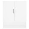 Armoire murale blanc 60x31x70 cm bois d'ingénierie 633745633745