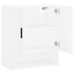 Armoire murale blanc 60x31x70 cm bois d'ingénierie 633745633745
