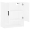 Armoire murale blanc 60x31x70 cm bois d'ingénierie 633745633745