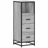 Armoire de salle de bain sonoma gris 35x37,5x100 cm 633753633753