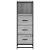 Armoire de salle de bain sonoma gris 35x37,5x100 cm 633753633753