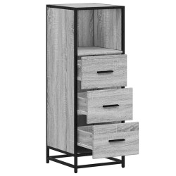 Armoire de salle de bain sonoma gris 35x37,5x100 cm 633753633753