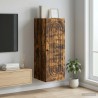 Armoire Murale Chêne fumé 33 x 34,5 x 90 cm Bois d'ingénierie 633756633756