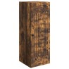 Armoire Murale Chêne fumé 33 x 34,5 x 90 cm Bois d'ingénierie 633756633756