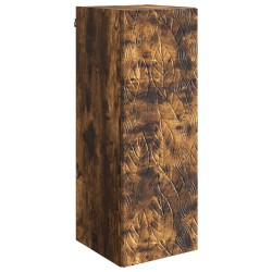 Armoire Murale Chêne fumé 33 x 34,5 x 90 cm Bois d'ingénierie 633757633757