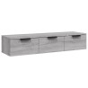 Armoire murale Sonoma gris 102x30x20 cm Bois d'ingénierie 633758633758