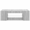 Meuble TV avec lumières LED Sonoma gris 90x39x30 cm 633762633762