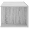 Meuble TV avec lumières LED Sonoma gris 90x39x30 cm 633762633762