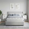 Cabinet de chevet mural 2 pcs Blanc brillant 34,5 x 33 x 40 cm 633765633765