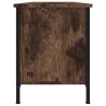 Meuble TV chêne fumé 102x35x45 cm bois d'ingénierie 633768633768