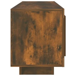 Meuble TV chêne fumé 102x35x45 cm bois d'ingénierie 633769633769